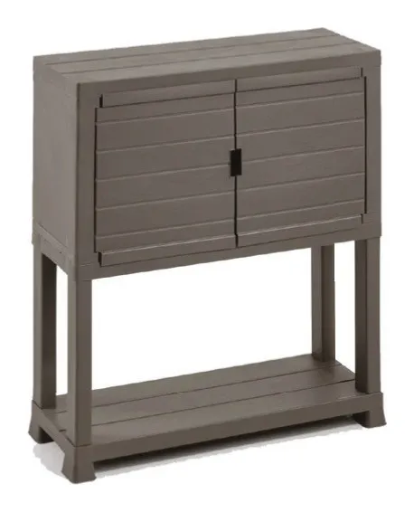 Mueble organizador inspiracion 3 niveles mocca