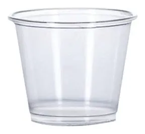Envase soufflé transparente 5.5 oz
