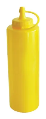 Salsero plástico amarillo 475 ml