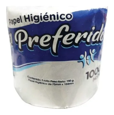 Papel higiénico el preferido 1000 hojas 1 × 24