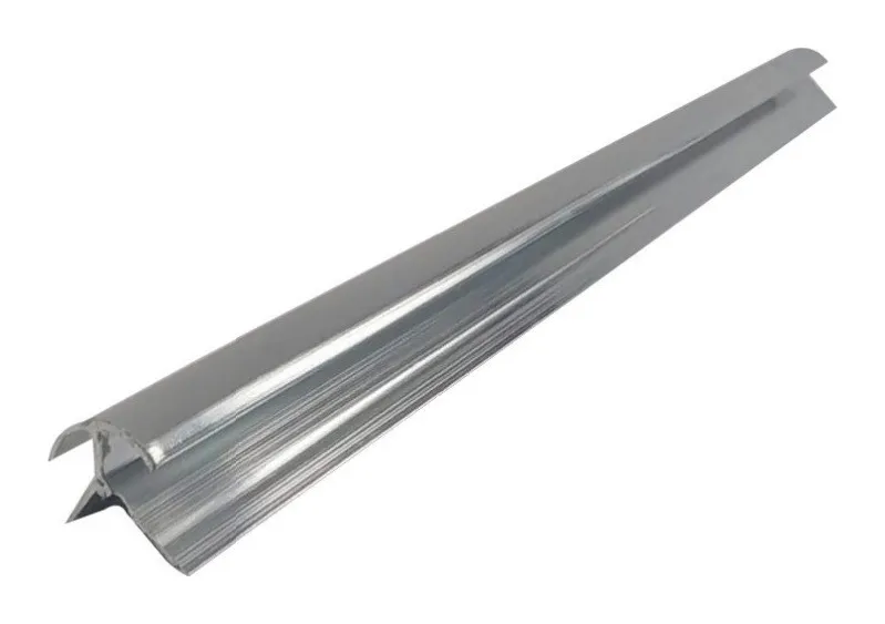 Esquinero externo láminas PVC color gris