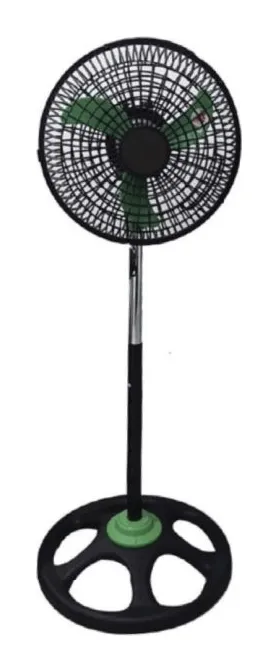 Abanico plástico aspas de metal 10 pulgadas 1 × 6