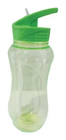 Botella plástica forma gota colores varios