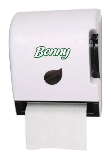 Dispensador Bonny para toalla de manos de palanca blanco