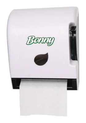 Dispensador Bonny para toalla de manos de palanca blanco