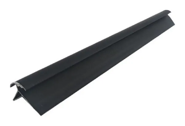 Esquinero externo láminas PVC color negro