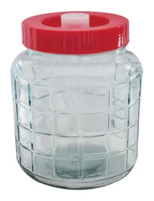 Recipiente de vidrio tapa rosca gigante 7300 ml