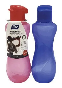 Botella de plástico waterfresh 500 ml