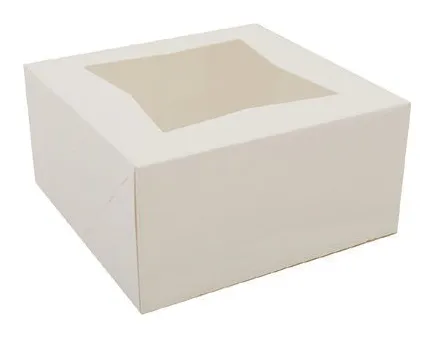 Caja blanca repostera con doble ventana 6×6×3 1 × 200