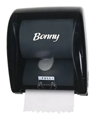 Dispensador Bonny para toalla de manos auto cut negro