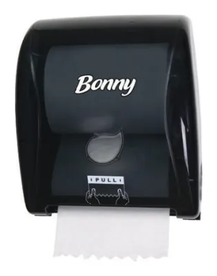 Dispensador Bonny para toalla de manos auto cut negro