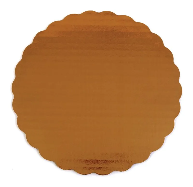 Blonda #3 dorada o plateada para queque 10 pulgadas (26 cm) 1 × 200