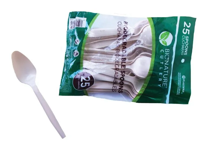 Cuchara biodegradable #7 40 × 25