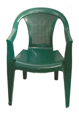 Silla Milano verde musgo