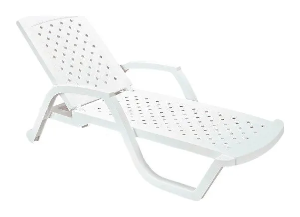Cama asoleadora arrecife blanca Rimax