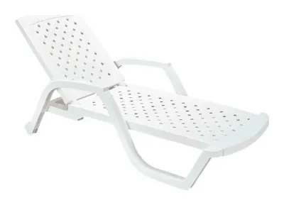 Cama asoleadora arrecife blanca Rimax