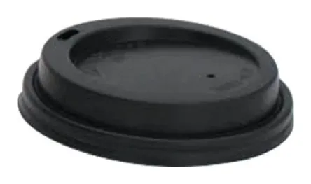 Tapa 80 mm negra bebidas calientes #8