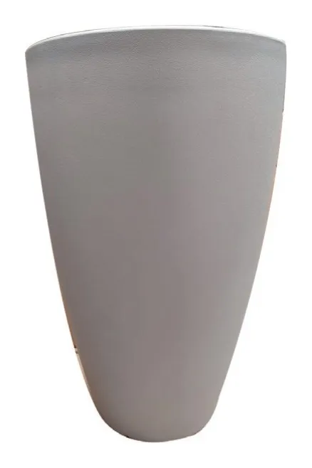 Maceta Pietra #3 gris claro