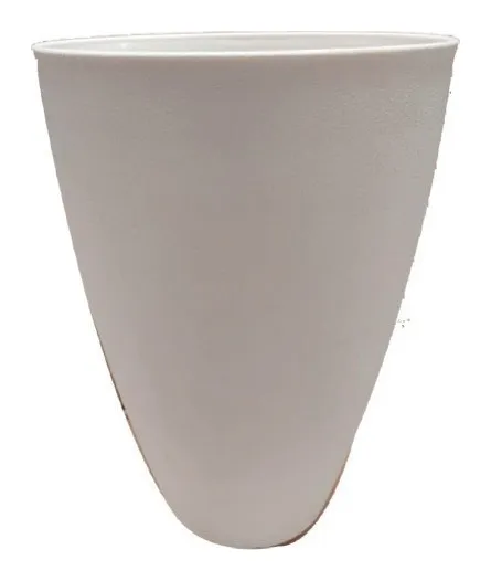 Maceta Pietra #3 blanco liso
