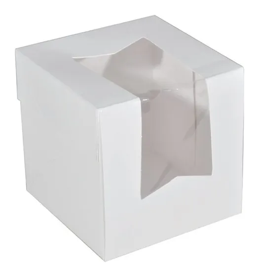 Caja blanca repostera con doble ventana 4×4×4 1 × 200