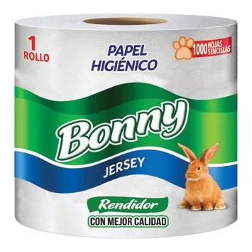 Papel higiénico Bonny 1000 hojas 1 × 24