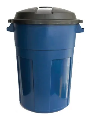 Basurero de 105 L tapa plana Sparta