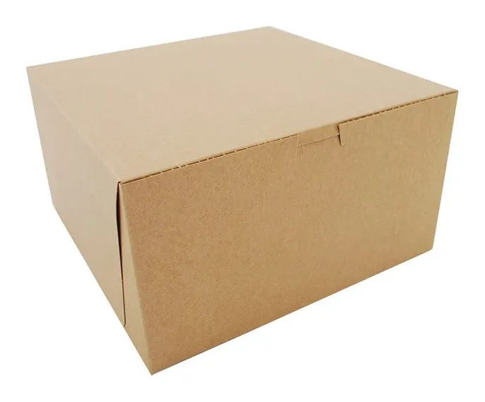 Caja kraft repostería 10×10×5 1 × 100