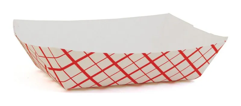 Bandeja de papel para alimentos 1 libra 1 × 1000