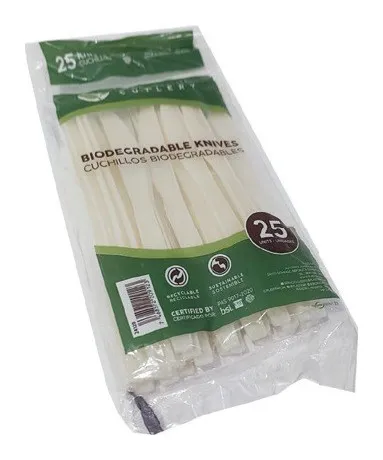 Cuchillo biodegradable 40 × 25