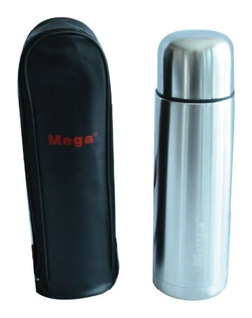 Termo Megaslim de acero inoxidable 0.47 L con estuche