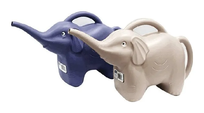 Regadera plástica de elefantito 2.2 L