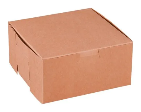 Caja kraft repostería 7×7×3 1 × 250