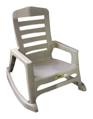 Silla mecedora Honduplast cocoa rattan