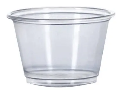 Envase soufflé transparente 3.25 oz