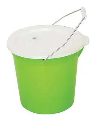 Cubeta de 10 L pico tapa hermética