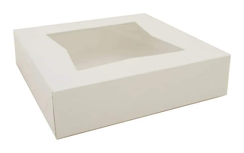 Caja blanca repostera con ventana 10×10×2 1 × 200