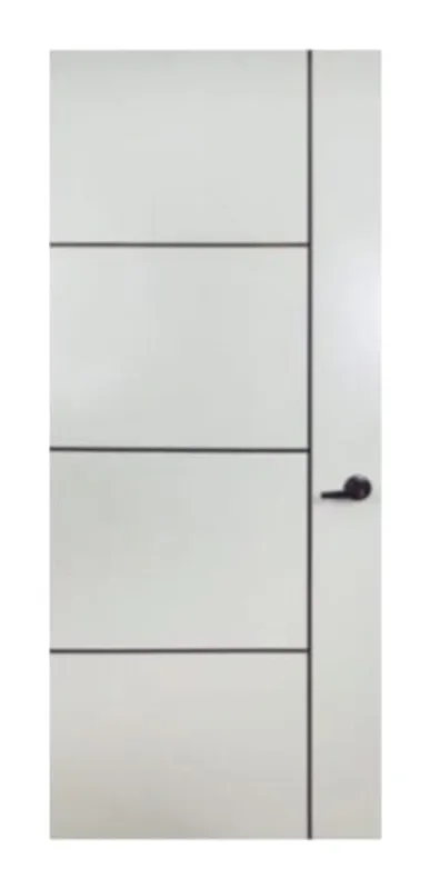 Puerta lisa blanca decorativa 80 cm × 210 cm