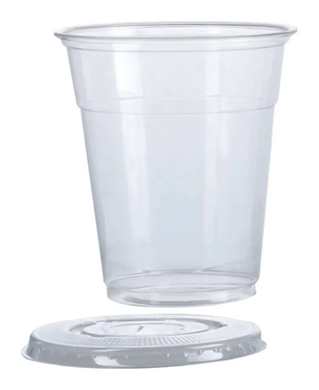 Tapa para vaso transparente PP 16 oz