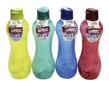 Botella plástica hermética ratan 750 ml