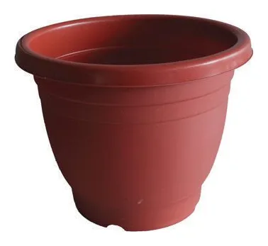 Macetero económico #5 verde / terracota
