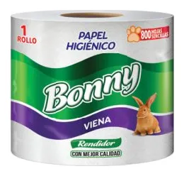 Papel higiénico Bonny 800 hojas 1 × 24
