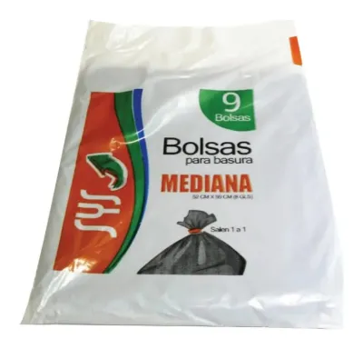 Paquete de bolsas mediana SyS 9 unidades