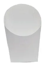 Porta papas blanco grande 5 × 150