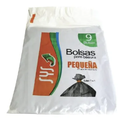 Paquete de bolsas pequeña SyS 9 unidades