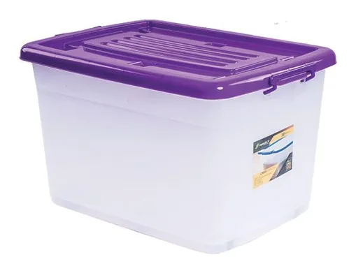 Caja plástica con tapa Mega box de 150 L