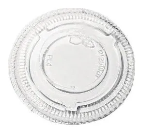 Tapa para envase soufflé transparente 3.25 - 4 - 5.5 oz