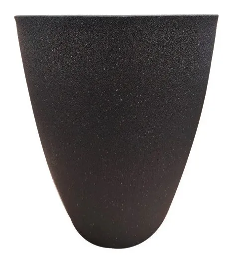Maceta Pietra #2 negro granito