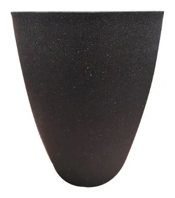 Maceta Pietra #2 negro granito