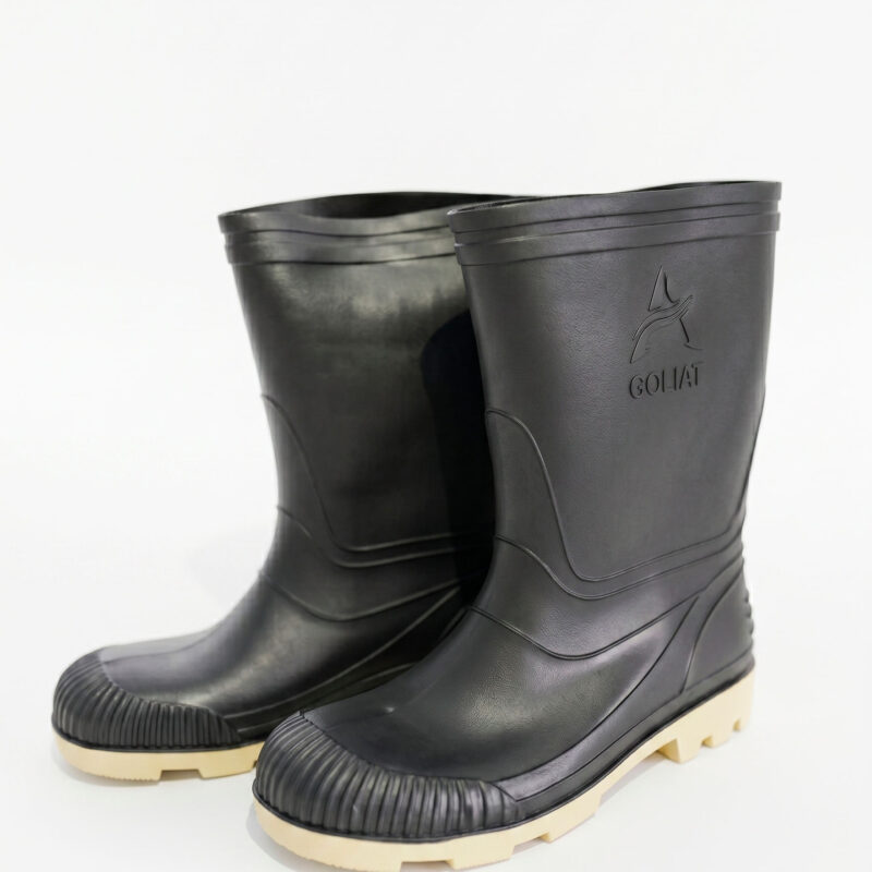 BOTA GOLIAT ALTA NEGRA CREMA